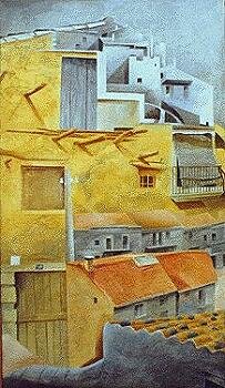 "Casas en la colina", Picasso